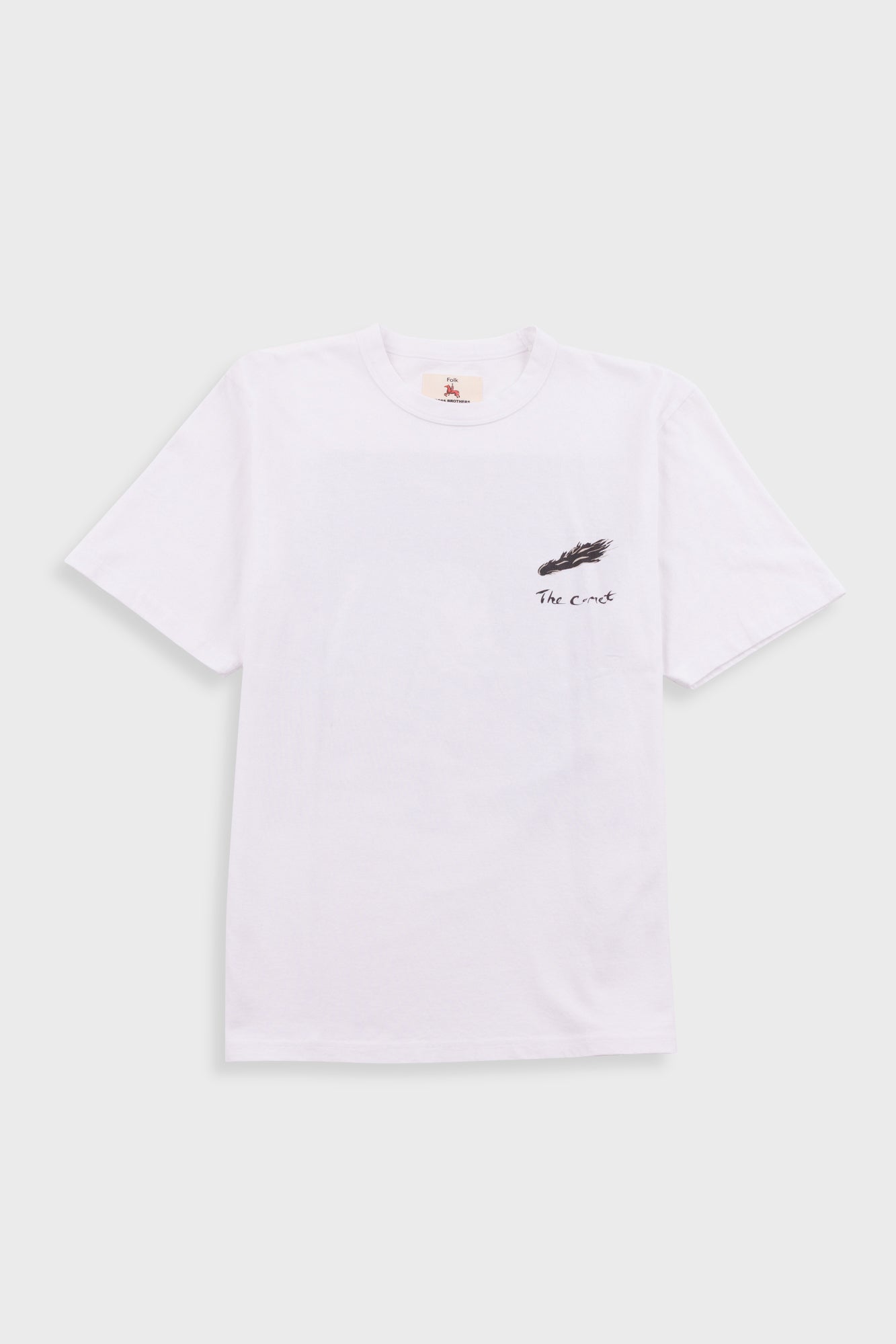 Relaxed T-Shirt - White Comet | Folk x Goss Brothers