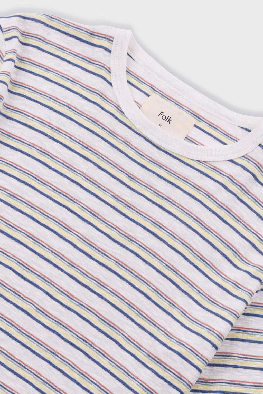 Multistripe T-Shirt - Ecru Paradiso Stripe
