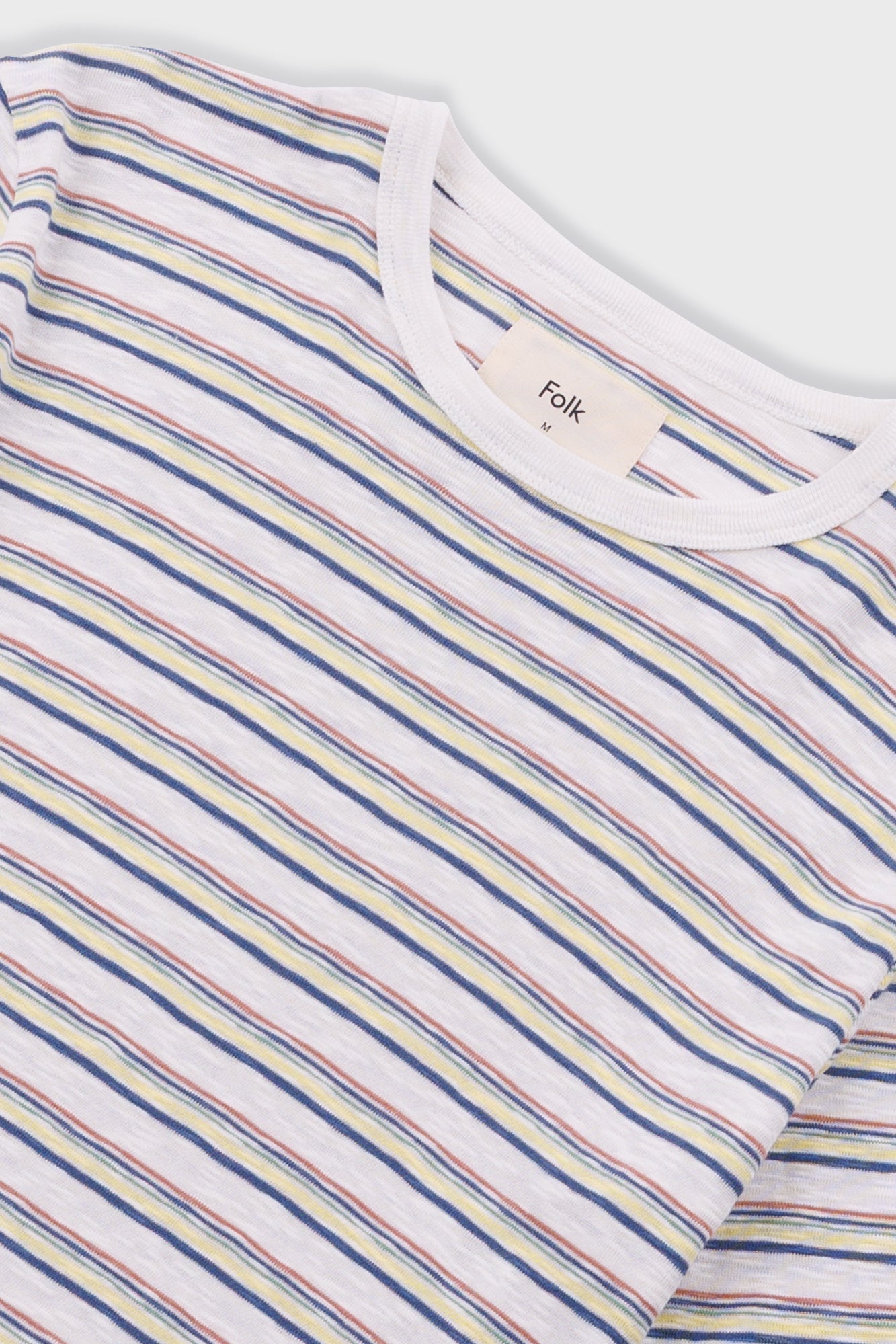Multistripe T-Shirt - Ecru Paradiso Stripe