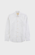 Relaxed Fit Shirt - White Bubble Seersucker