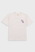 Relaxed T-Shirt - Ecru Parrot Print | Folk x Goss Brothers