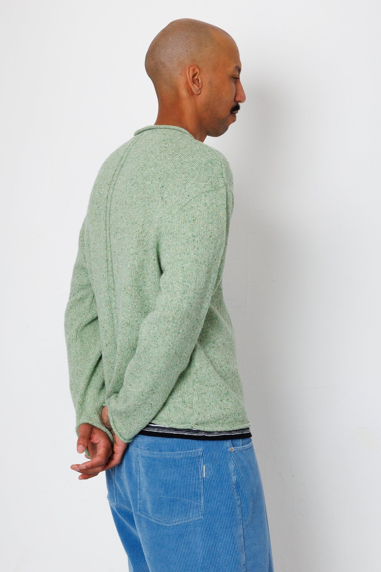 Slouch Crew - Light Sage