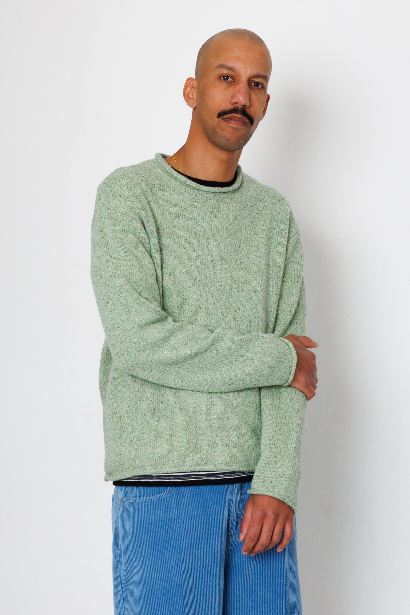 Slouch Crew - Light Sage