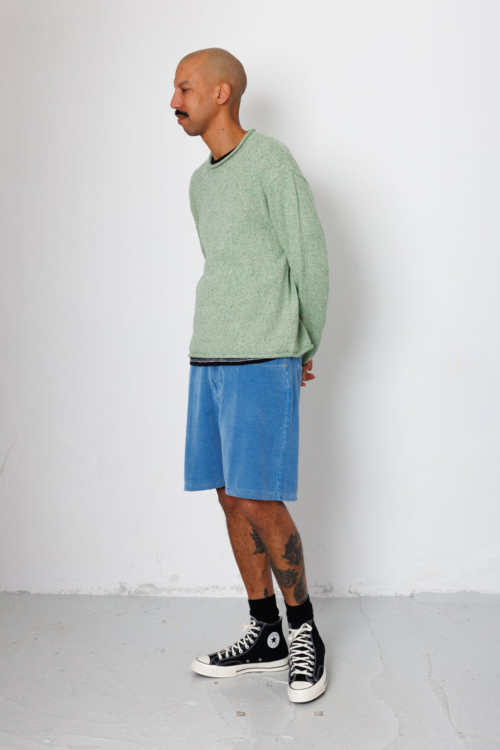 Slouch Crew - Light Sage