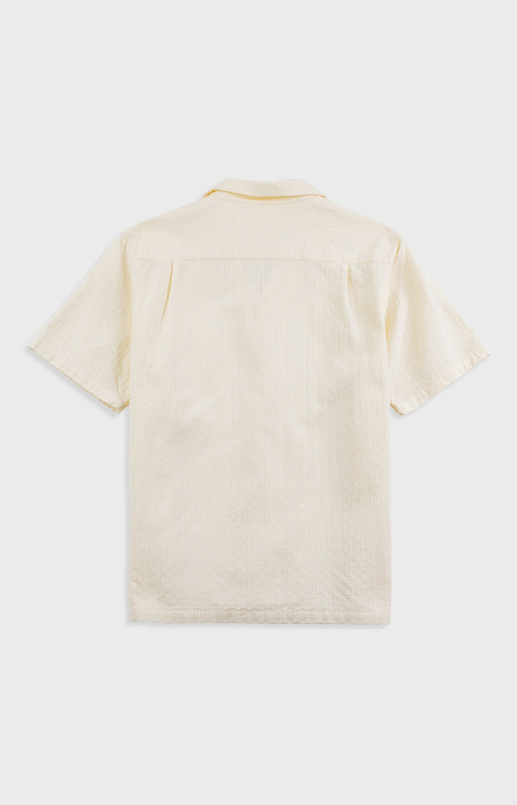 Relaxed Soft Collar Shirt - Ecru Tapestry