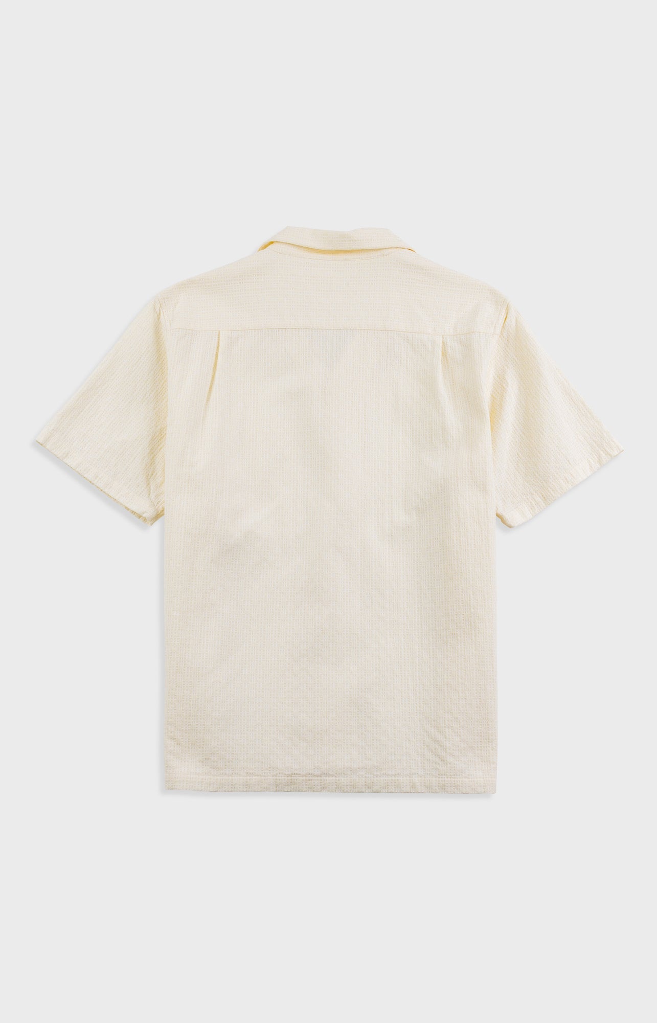 Relaxed Soft Collar Shirt - Ecru Tapestry