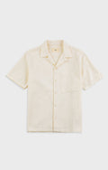 Relaxed Soft Collar Shirt - Ecru Tapestry