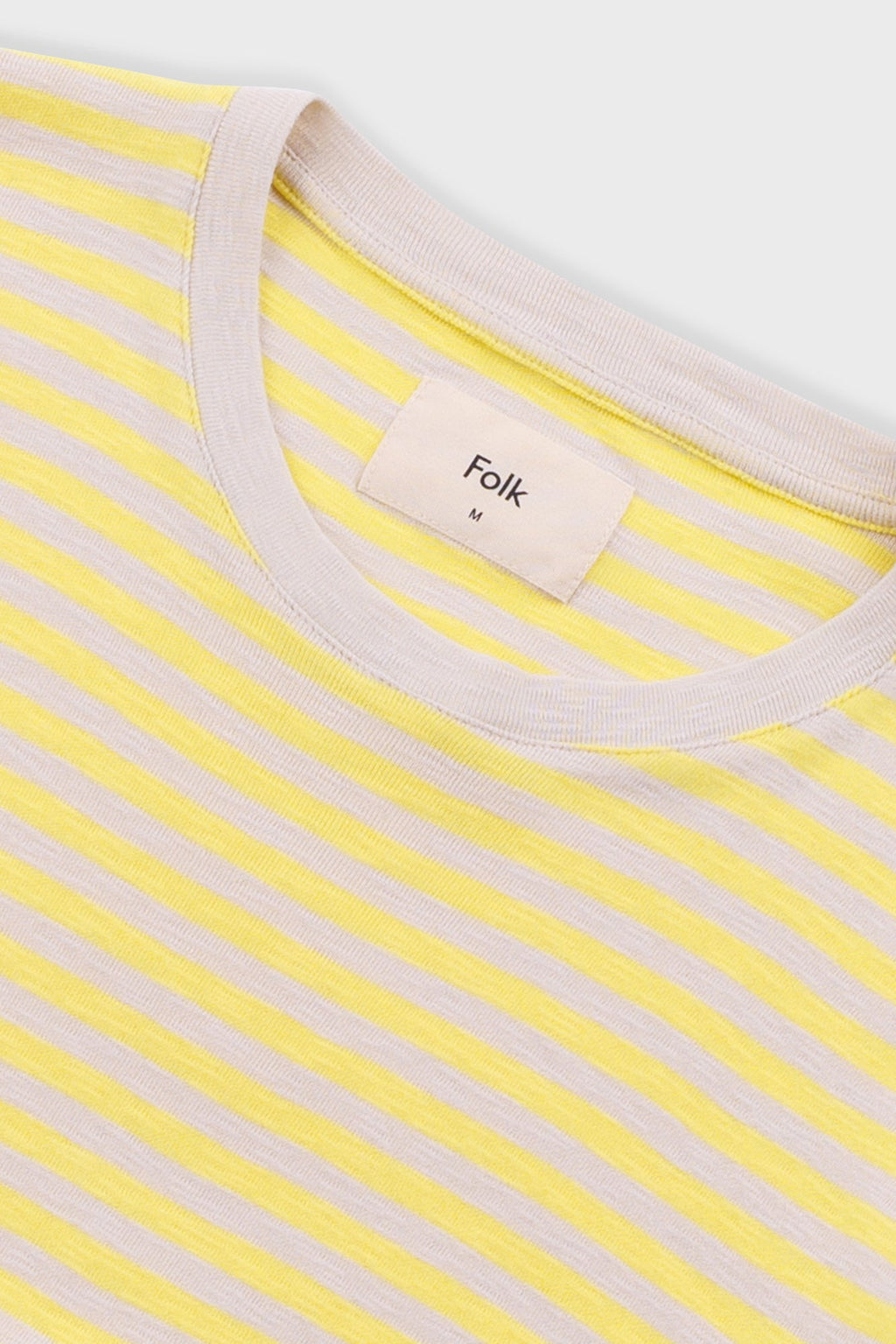 Classic Striped T-Shirt - Yellow / Ecru