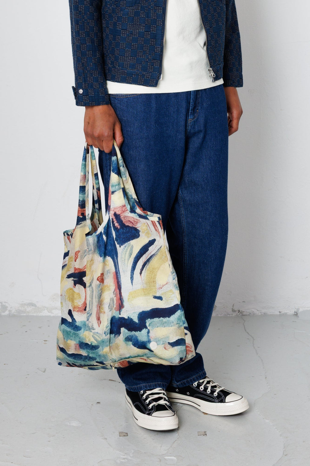 Packable Tote Bag - Paradise Print | Folk x Goss Brothers