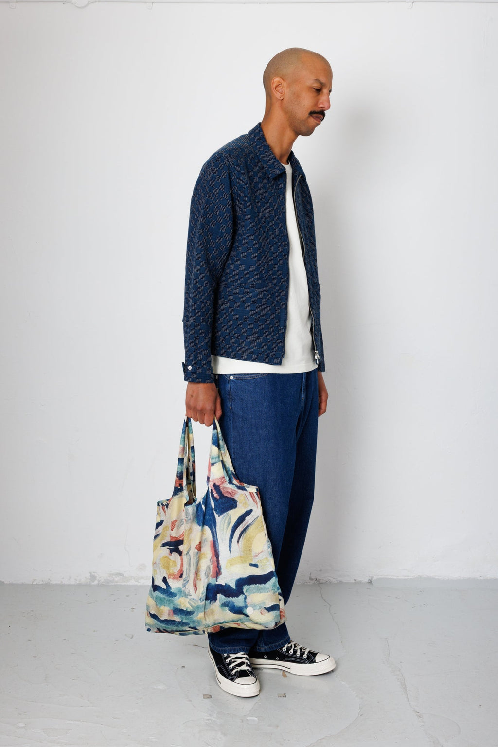 Packable Tote Bag - Paradise Print | Folk x Goss Brothers