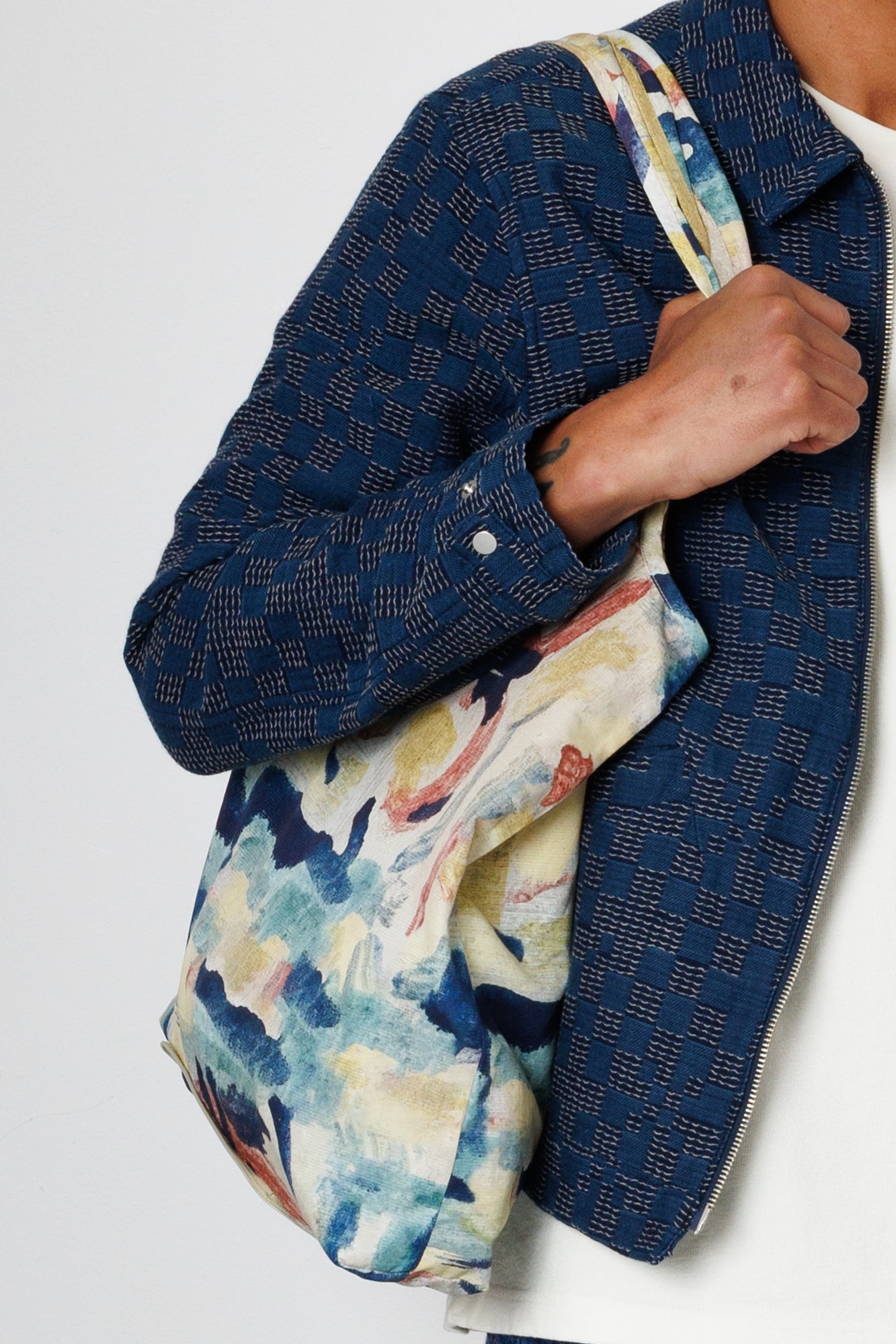 Packable Tote Bag - Paradise Print | Folk x Goss Brothers