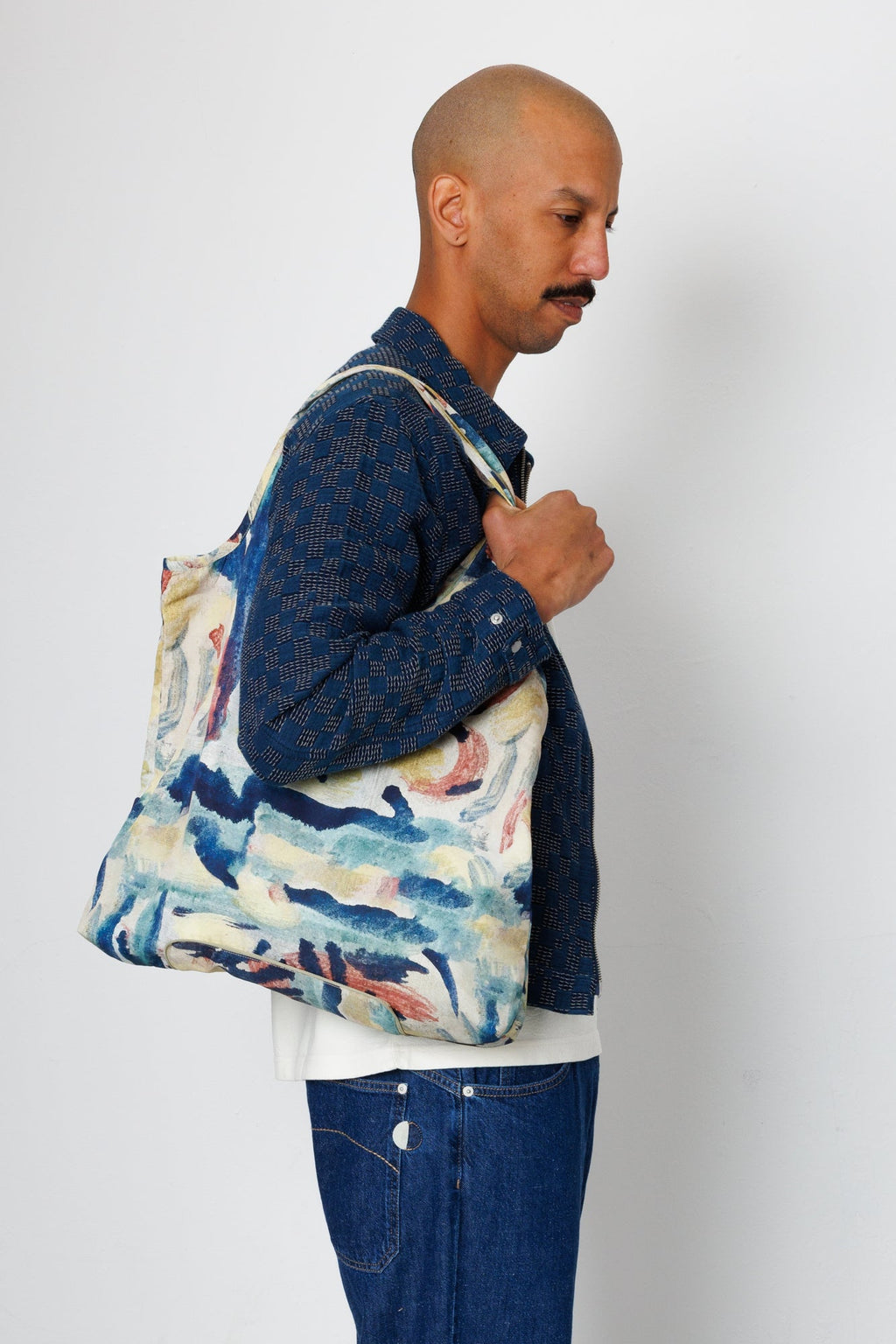 Packable Tote Bag - Paradise Print | Folk x Goss Brothers