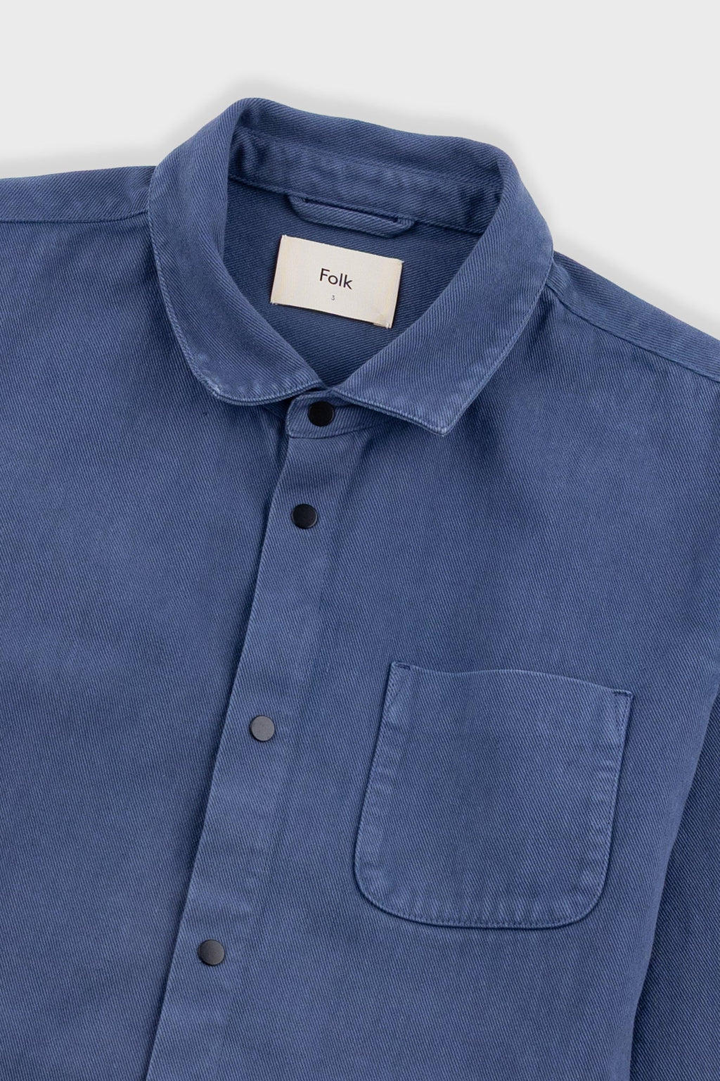 Twill Assembly Jacket - Dusty Blue