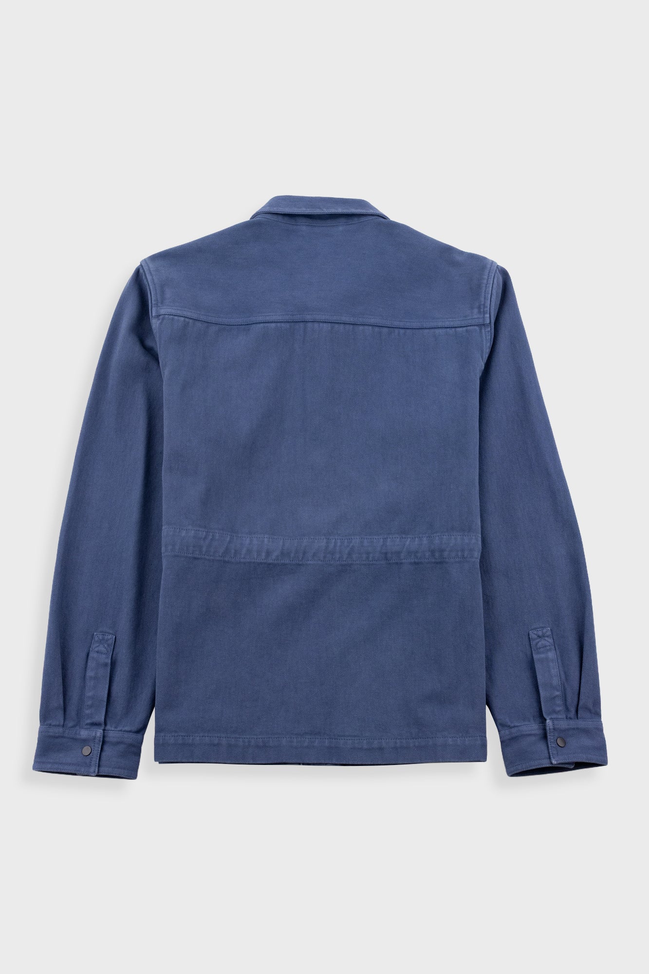 Twill Assembly Jacket - Dusty Blue