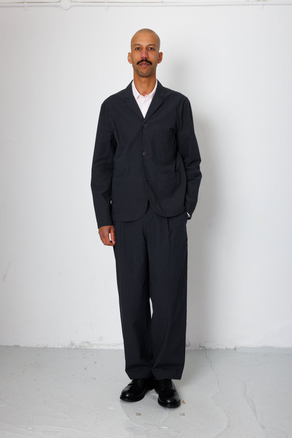 Wide Fit Trouser - Charcoal