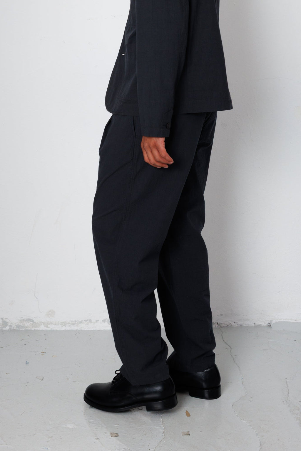 Wide Fit Trouser - Charcoal