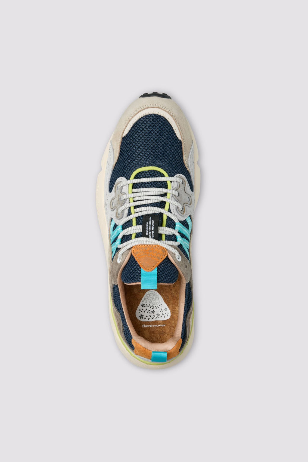 Flower Mountain | Yamano 3 Man - Light Grey / Navy