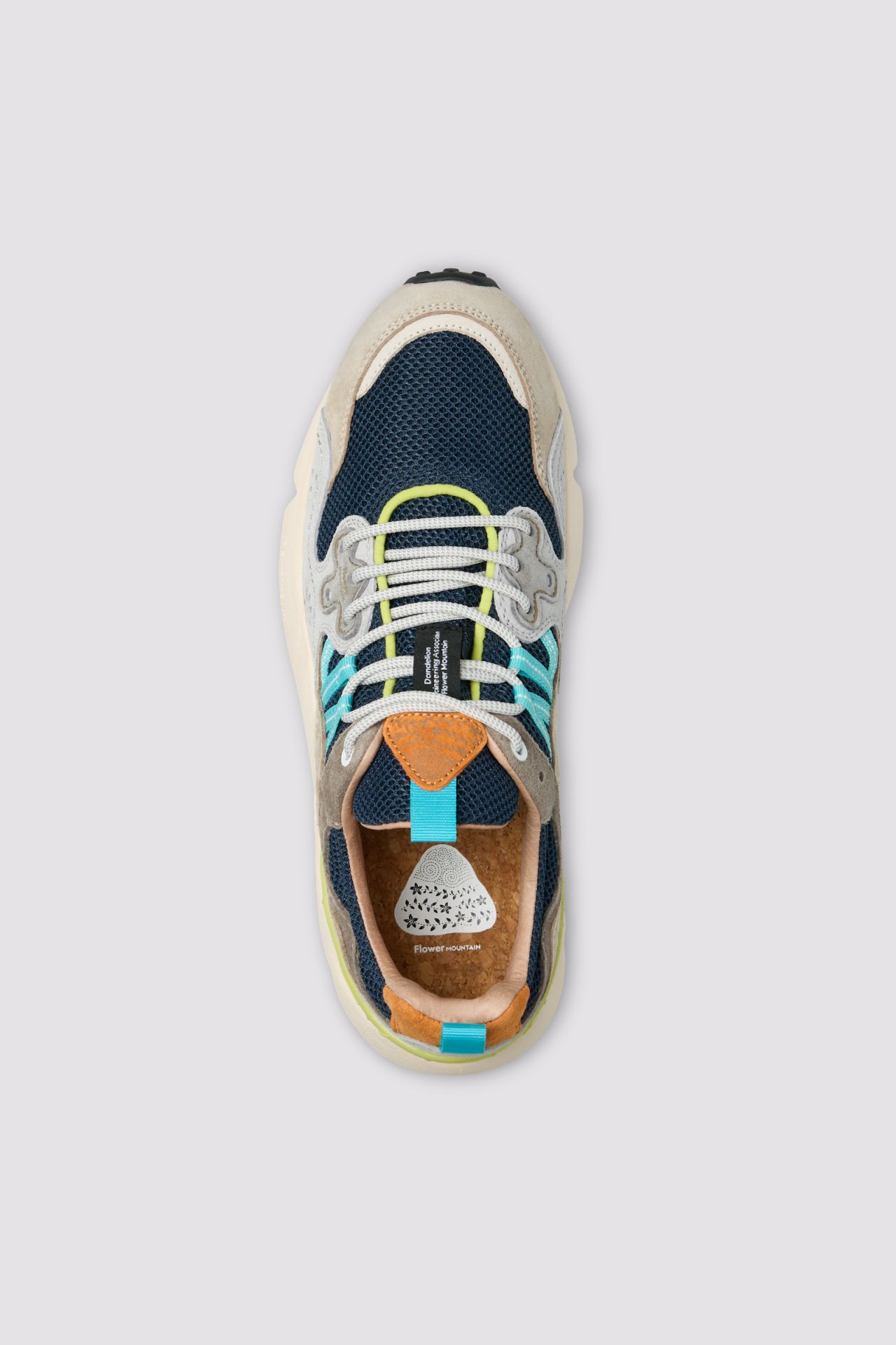 Flower Mountain | Yamano 3 Man - Light Grey / Navy