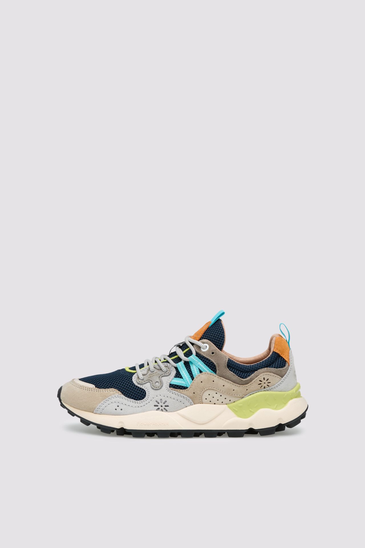 Flower Mountain | Yamano 3 Man - Light Grey / Navy