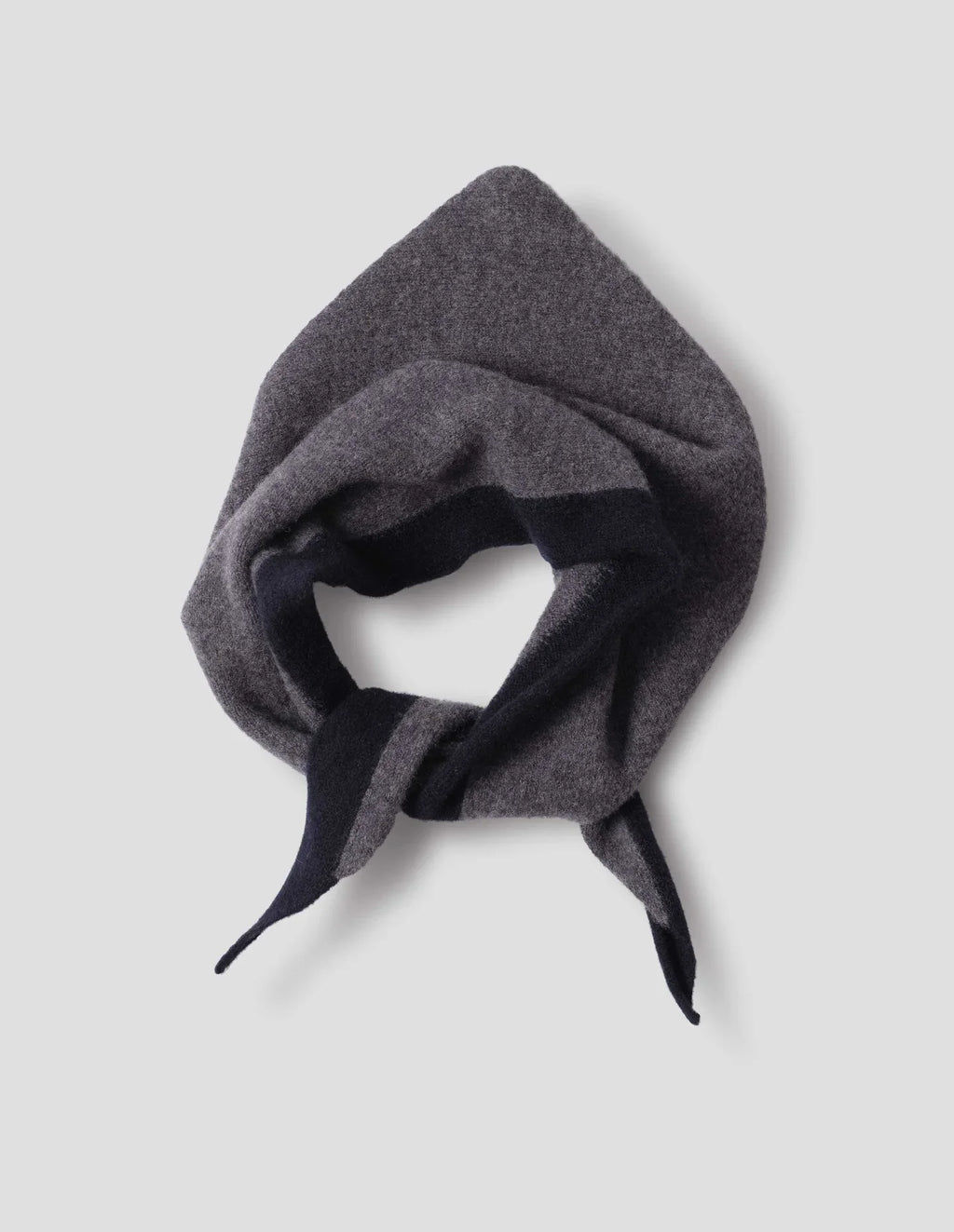 MHL | Tipped Scout Scarf - Grey / Ink