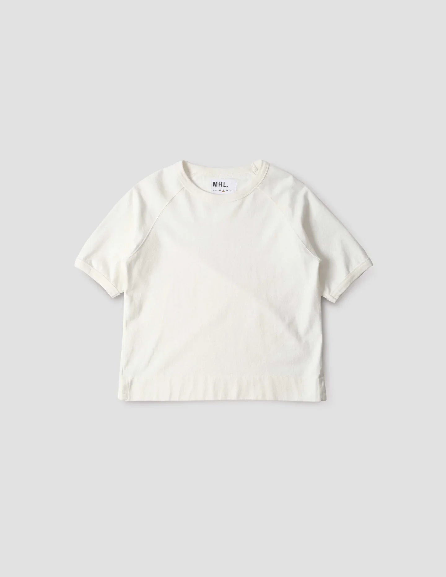 MHL | Raglan Gym Top - White