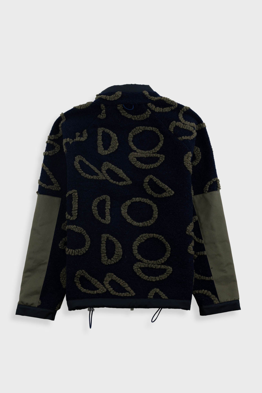 Signal Fleece - Navy Circle Jacquard