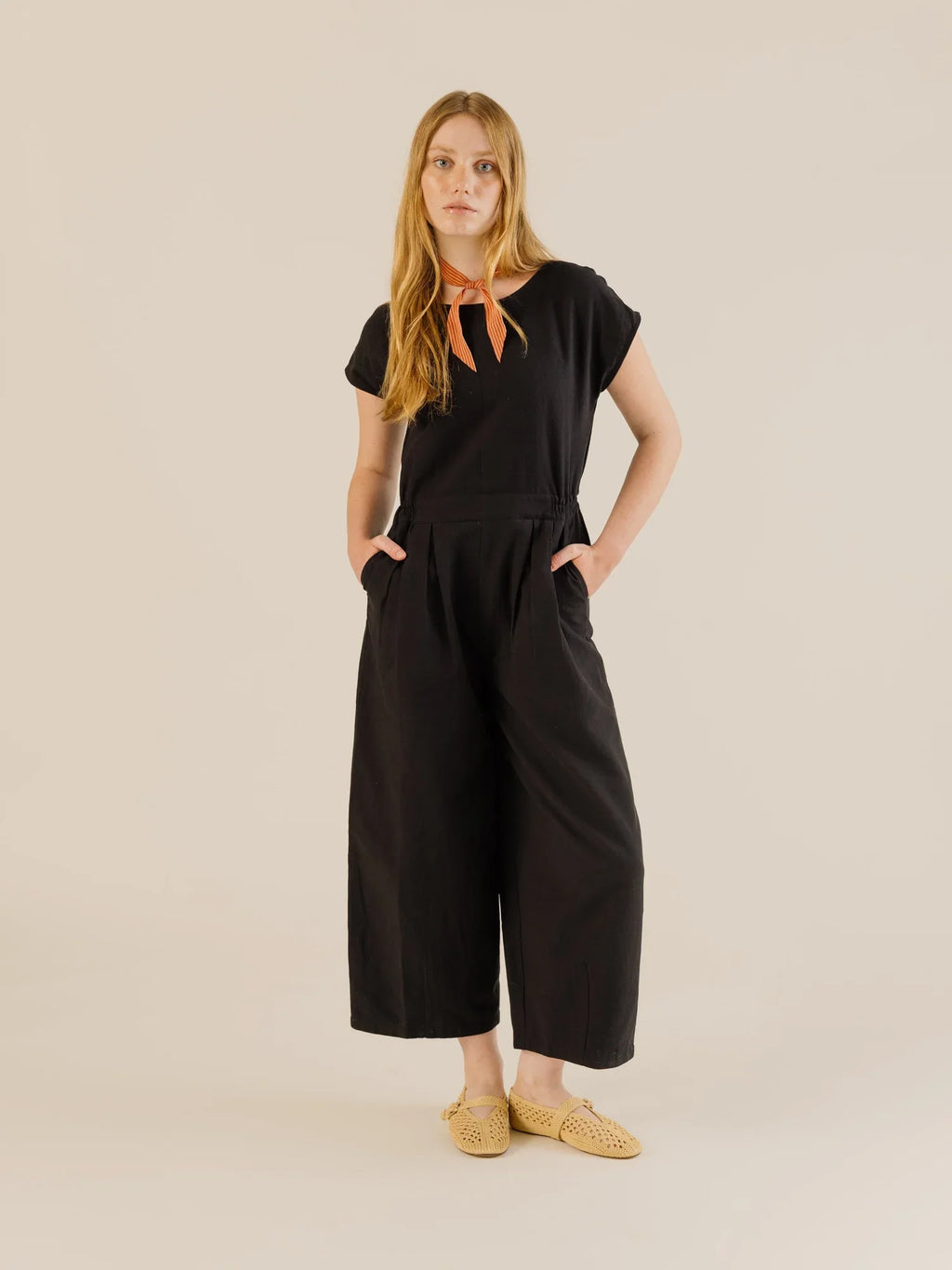 Sideline | Daisy Jumpsuit - Black