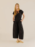 Sideline | Daisy Jumpsuit - Black