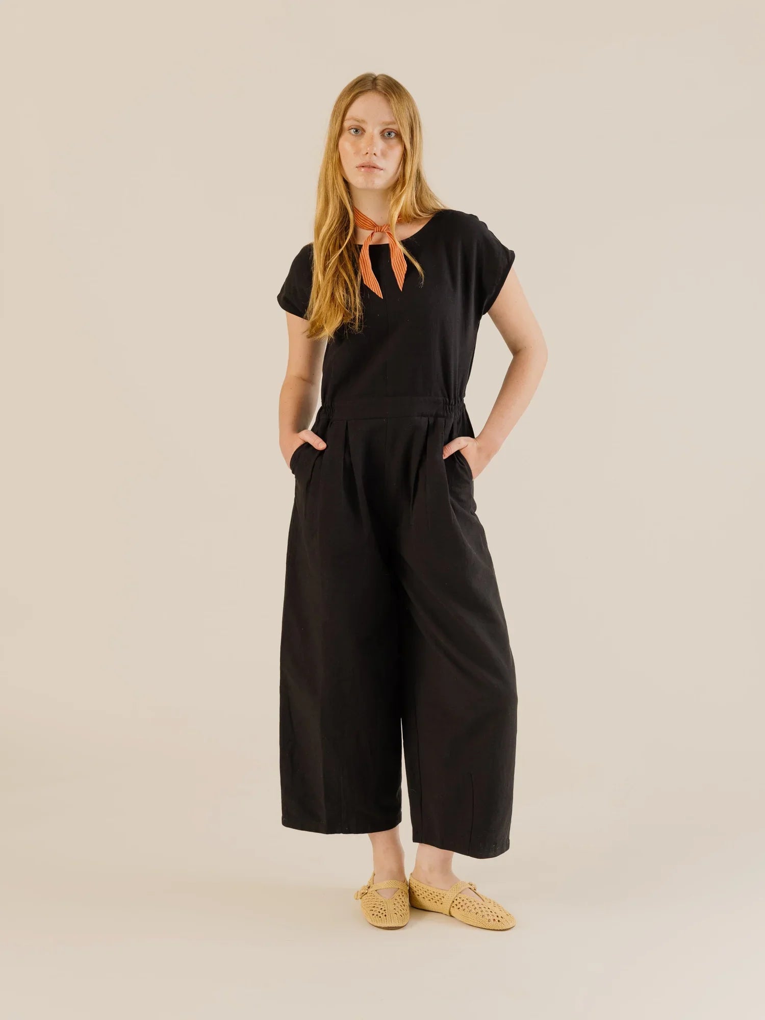 Sideline | Daisy Jumpsuit - Black