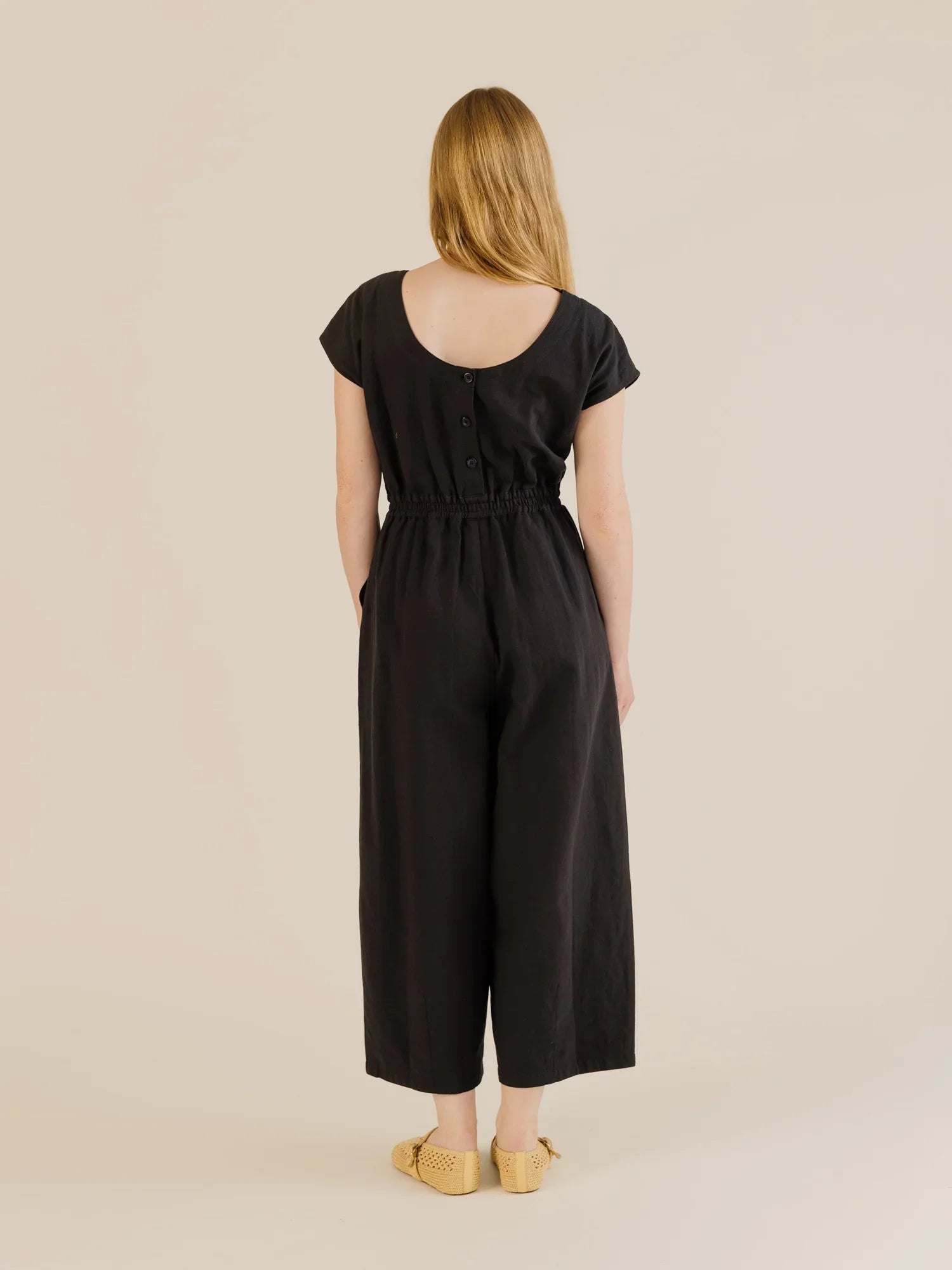 Sideline | Daisy Jumpsuit - Black