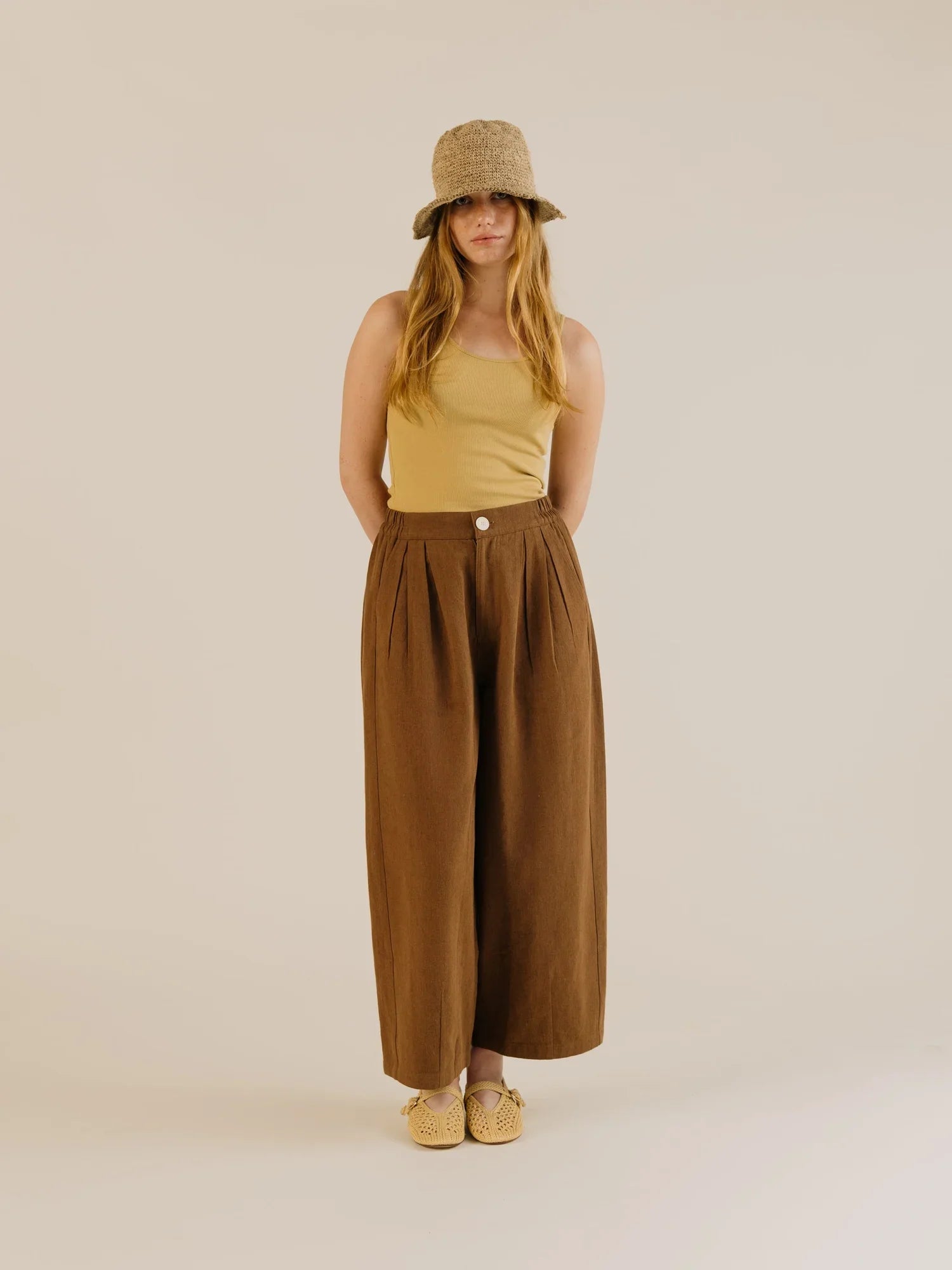Sideline | Leila Trousers - Earth