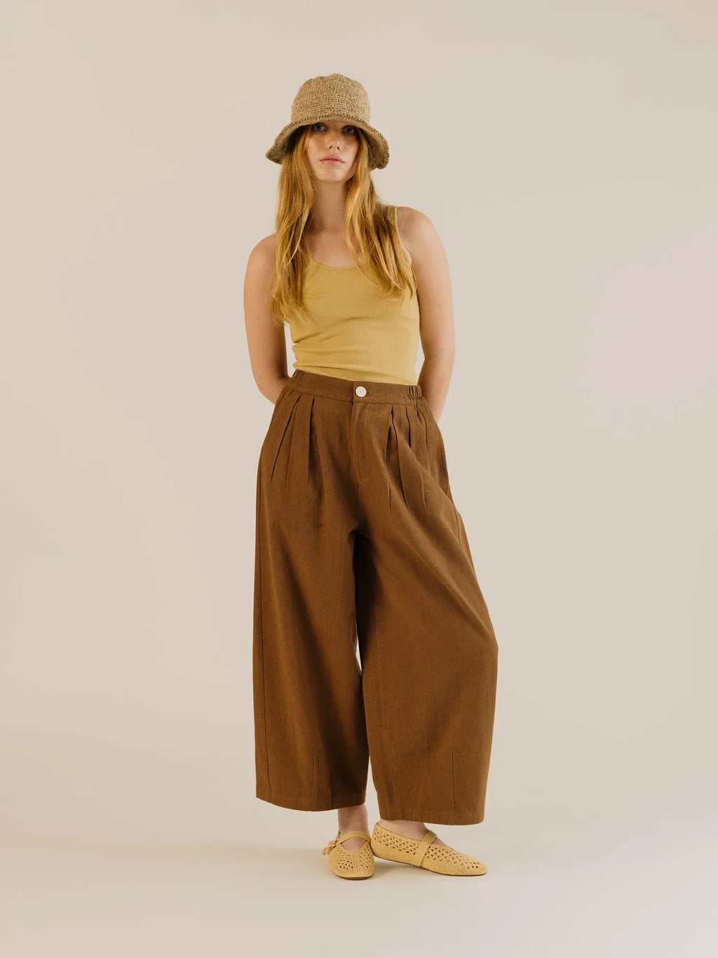 Sideline | Leila Trousers - Earth