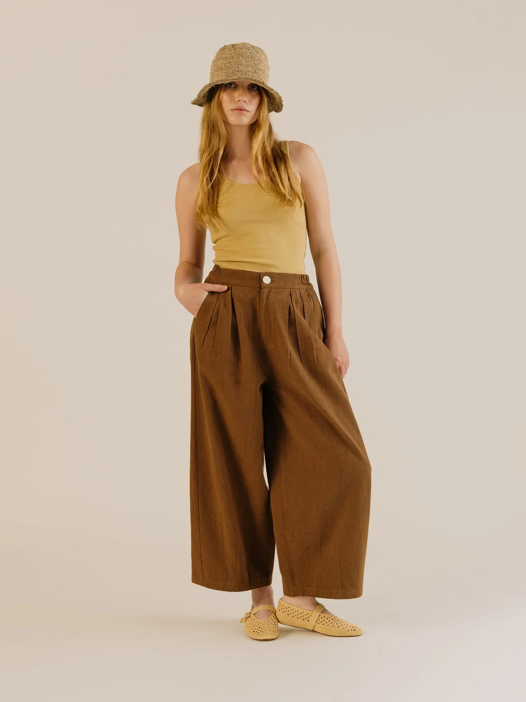 Sideline | Leila Trousers - Earth