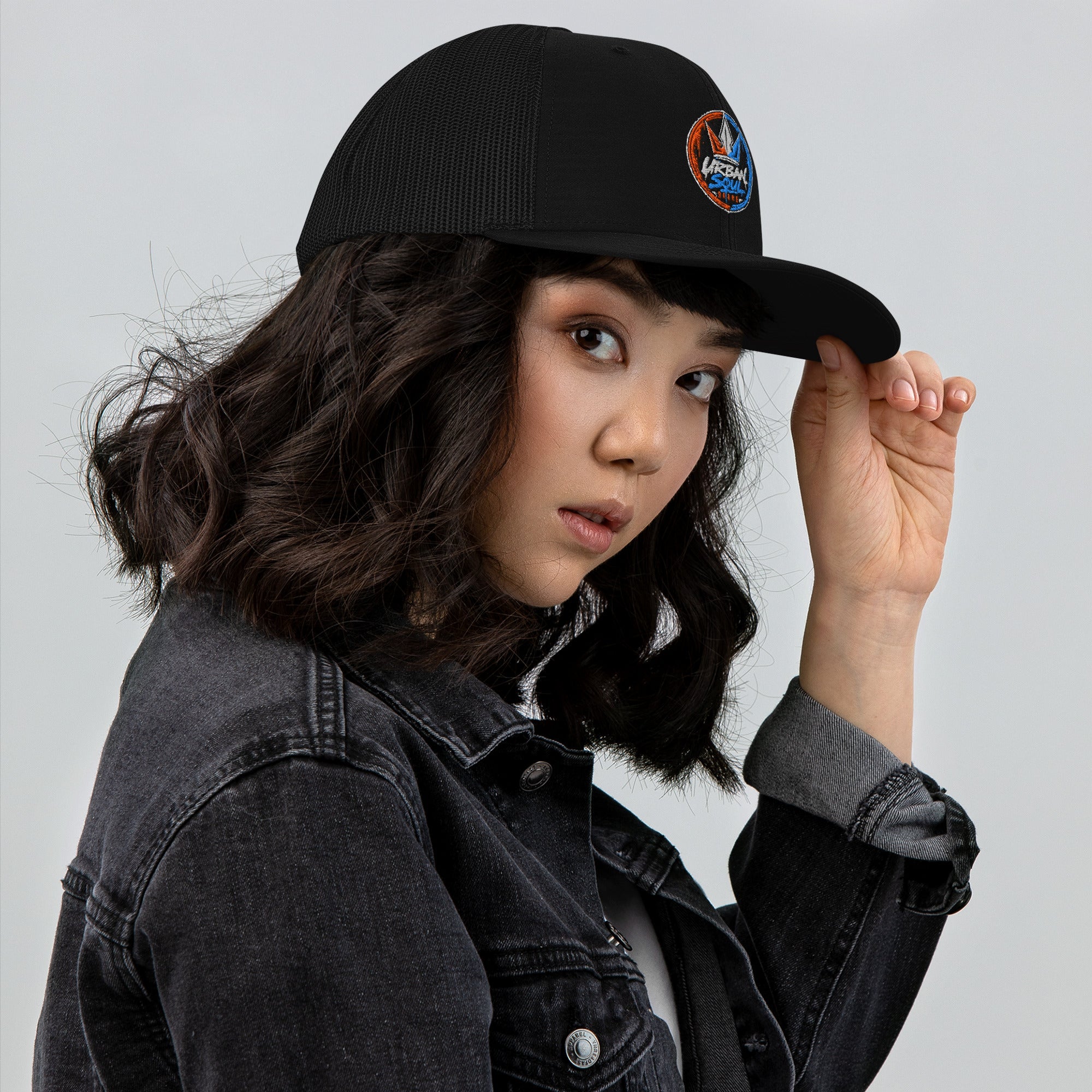 Urban Soul Logo Trucker Cap Urban Soul Logo Trucker Cap