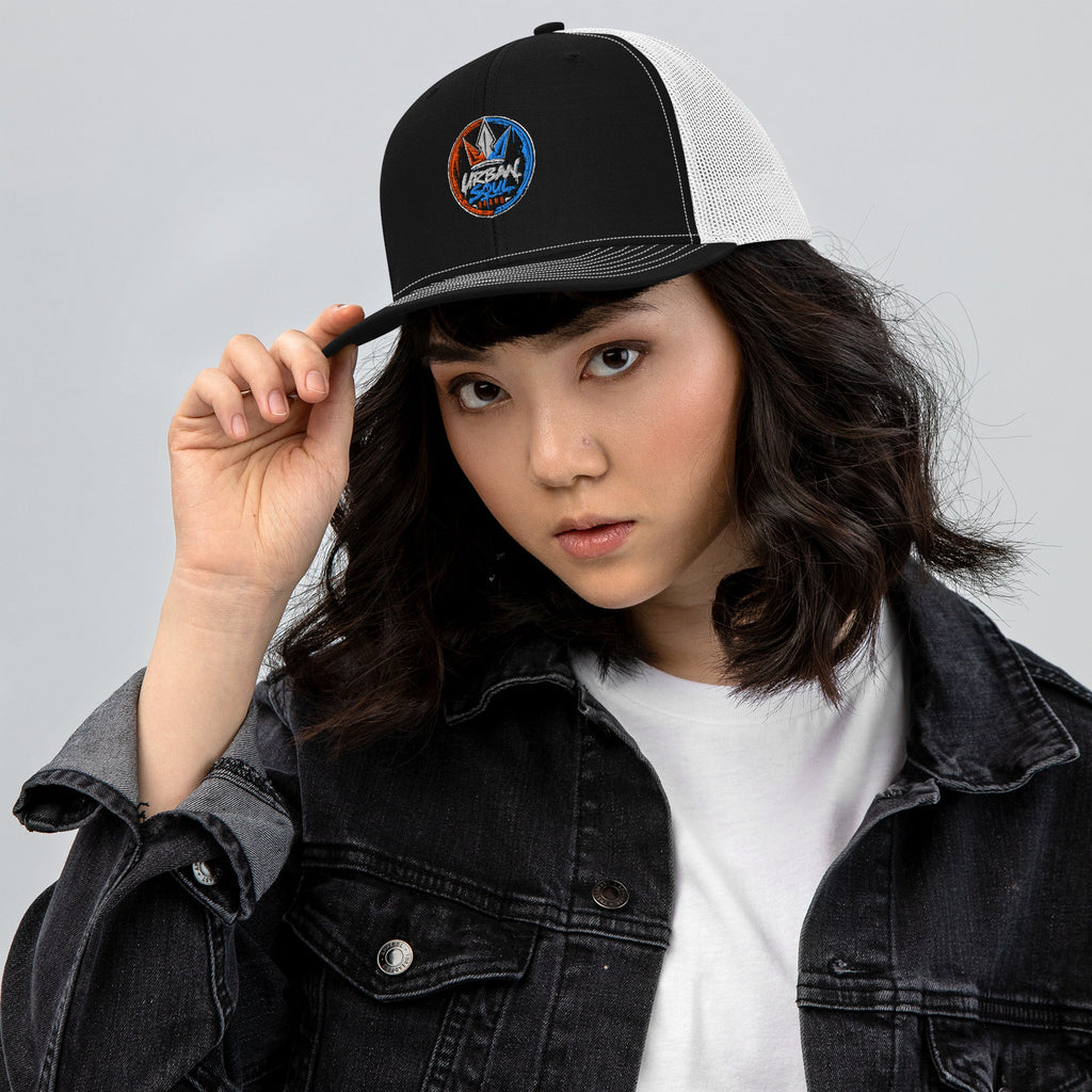 Urban Soul Logo Trucker Cap Urban Soul Logo Trucker Cap