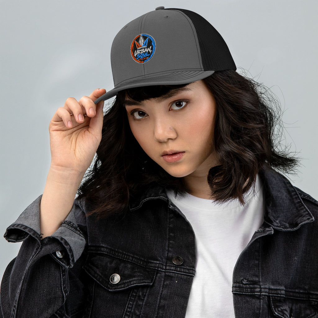 Urban Soul Logo Trucker Cap Urban Soul Logo Trucker Cap