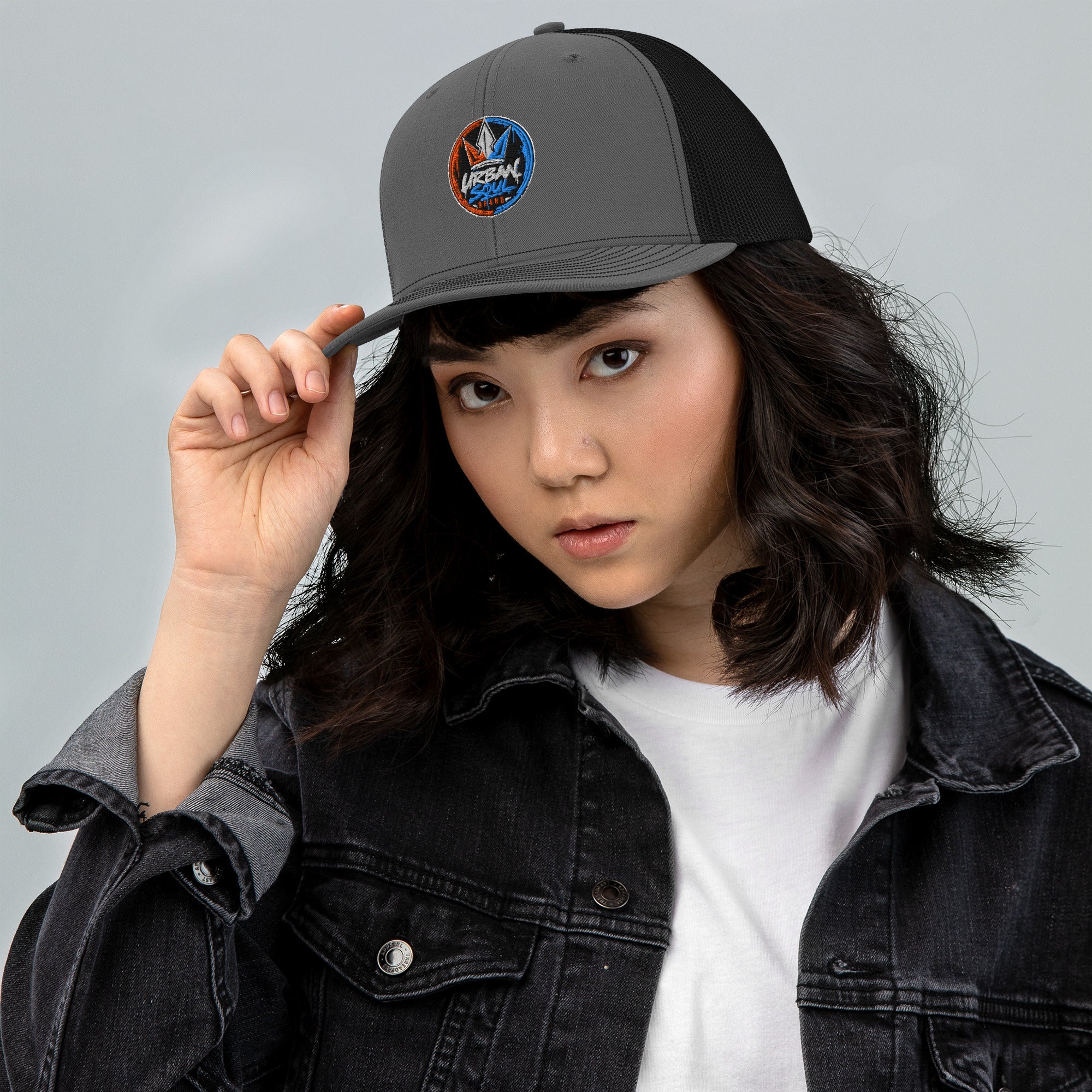 Urban Soul Logo Trucker Cap Urban Soul Logo Trucker Cap
