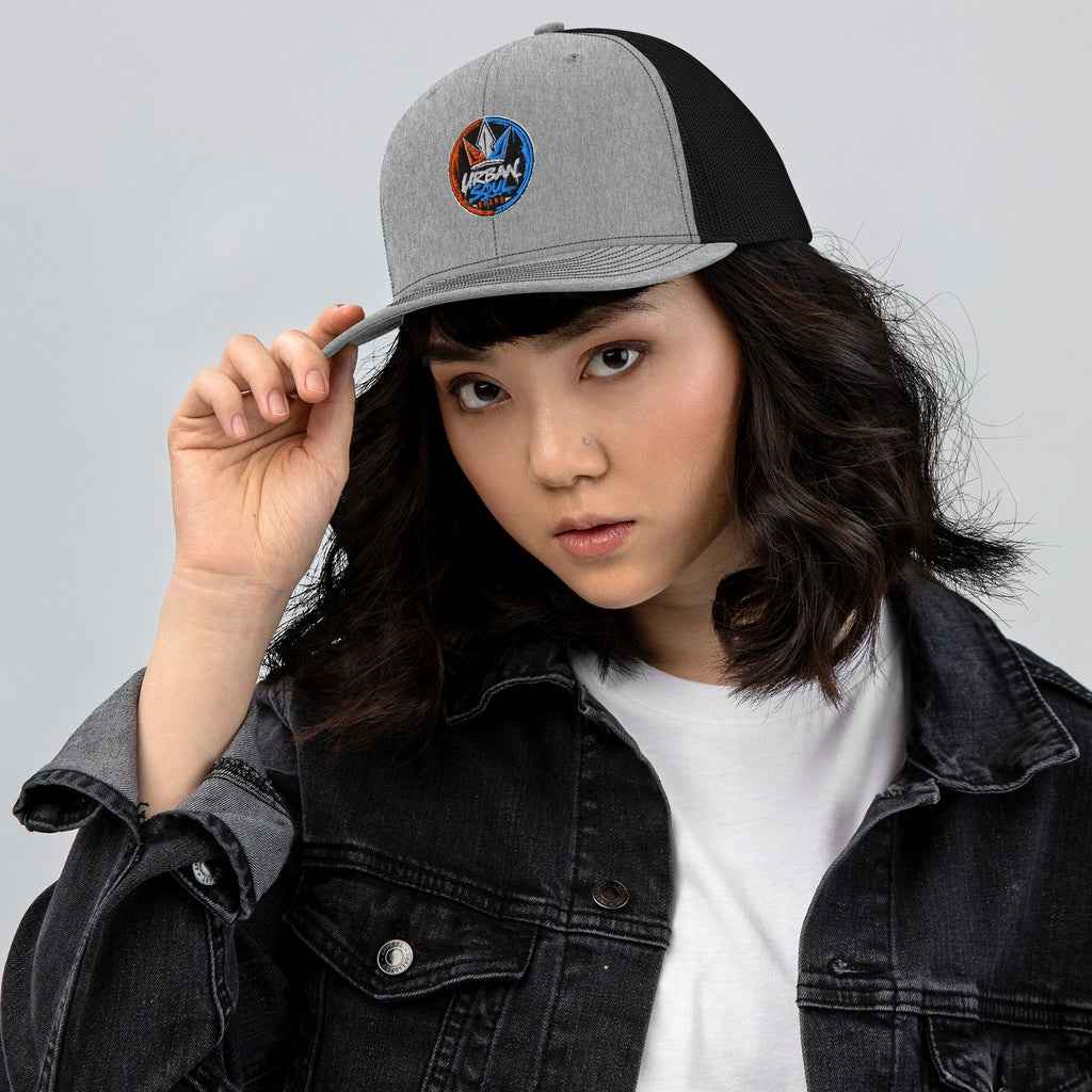Urban Soul Logo Trucker Cap Urban Soul Logo Trucker Cap