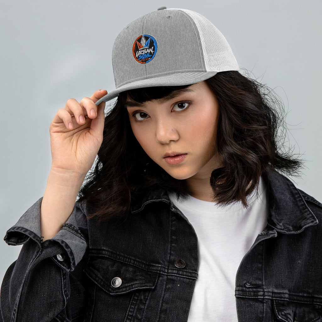 Urban Soul Logo Trucker Cap Urban Soul Logo Trucker Cap