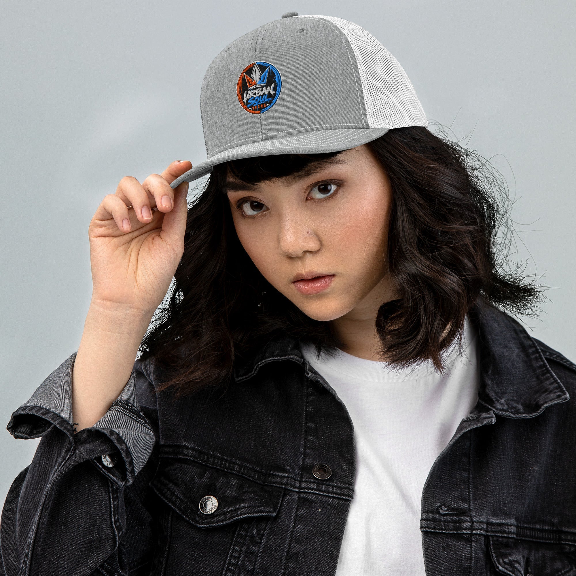 Urban Soul Logo Trucker Cap Urban Soul Logo Trucker Cap