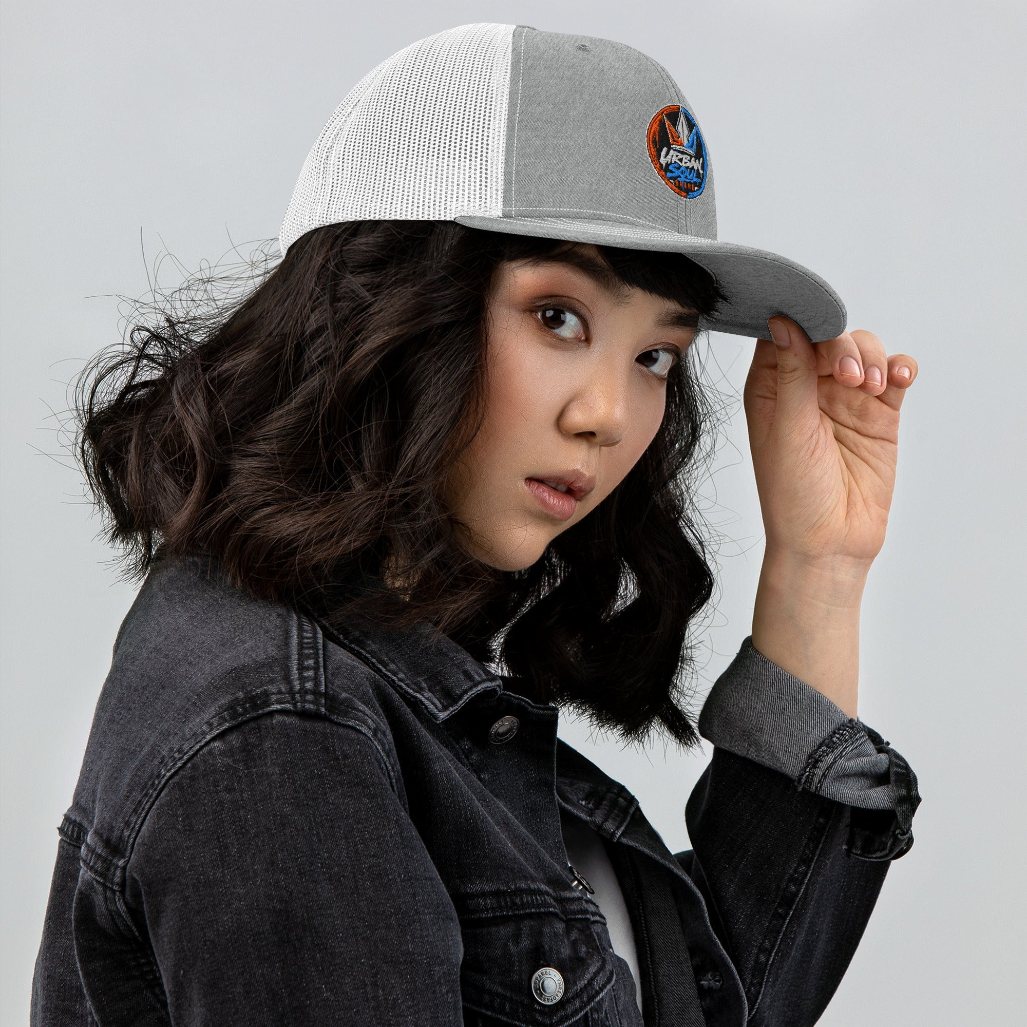Urban Soul Logo Trucker Cap Urban Soul Logo Trucker Cap