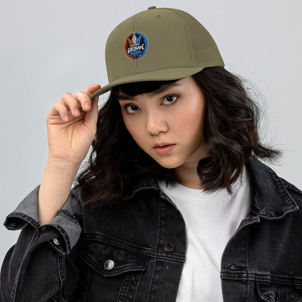 Urban Soul Logo Trucker Cap Urban Soul Logo Trucker Cap