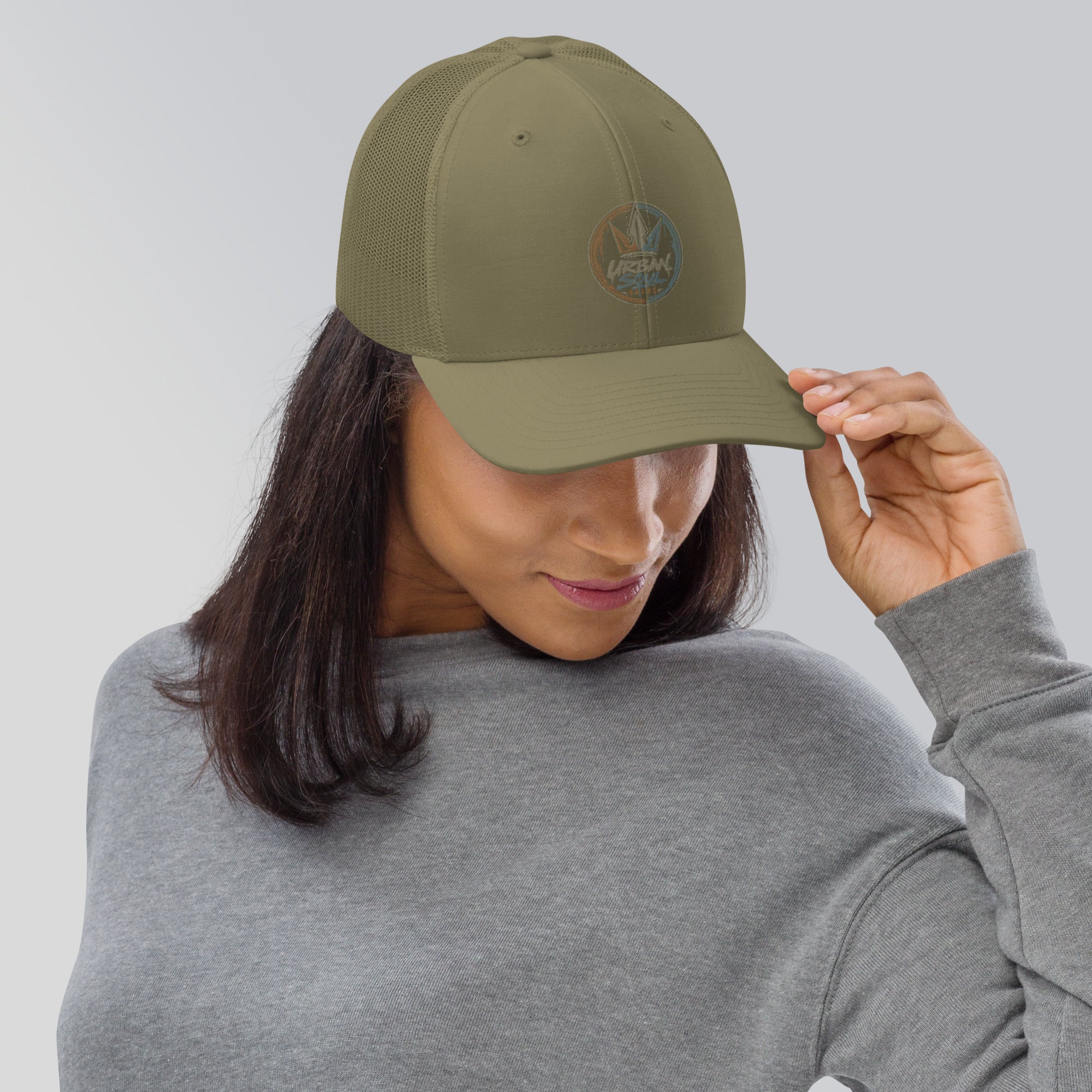 Urban Soul Logo Trucker Cap Urban Soul Logo Trucker Cap