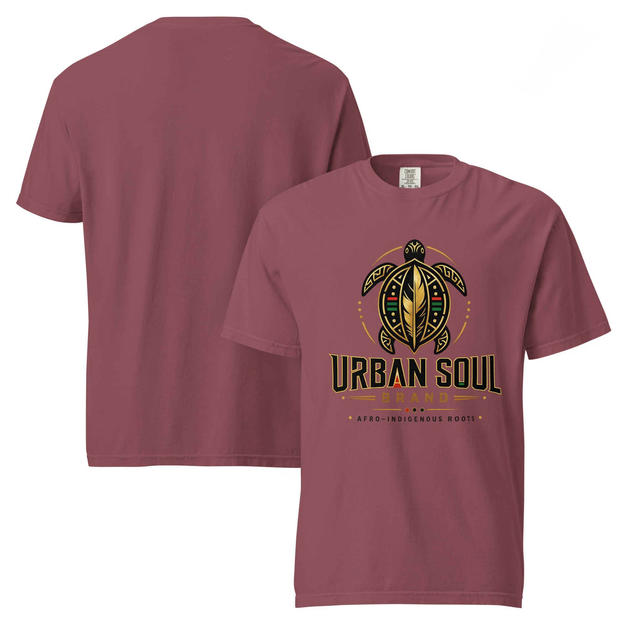 Urban Soul Heritage Tee Premium Afro-Indigenous Streetwear