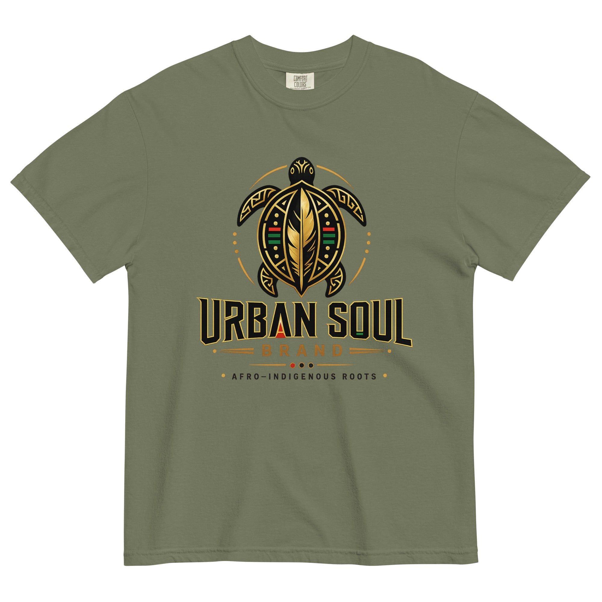 Urban Soul Heritage Tee Premium Afro-Indigenous Streetwear