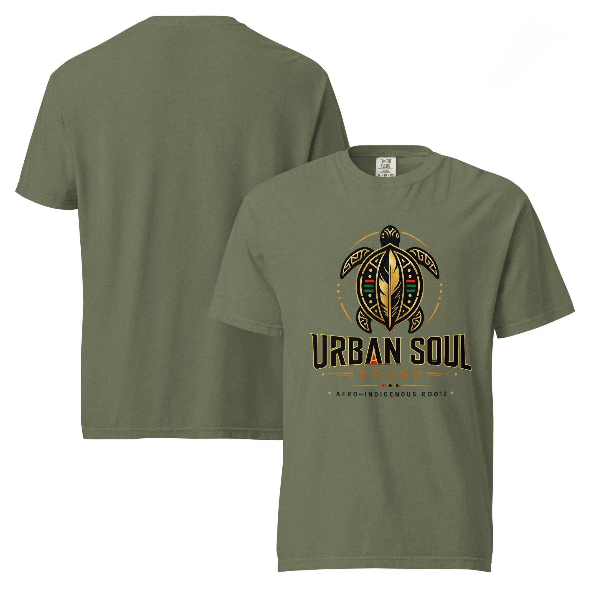 Urban Soul Heritage Tee Premium Afro-Indigenous Streetwear