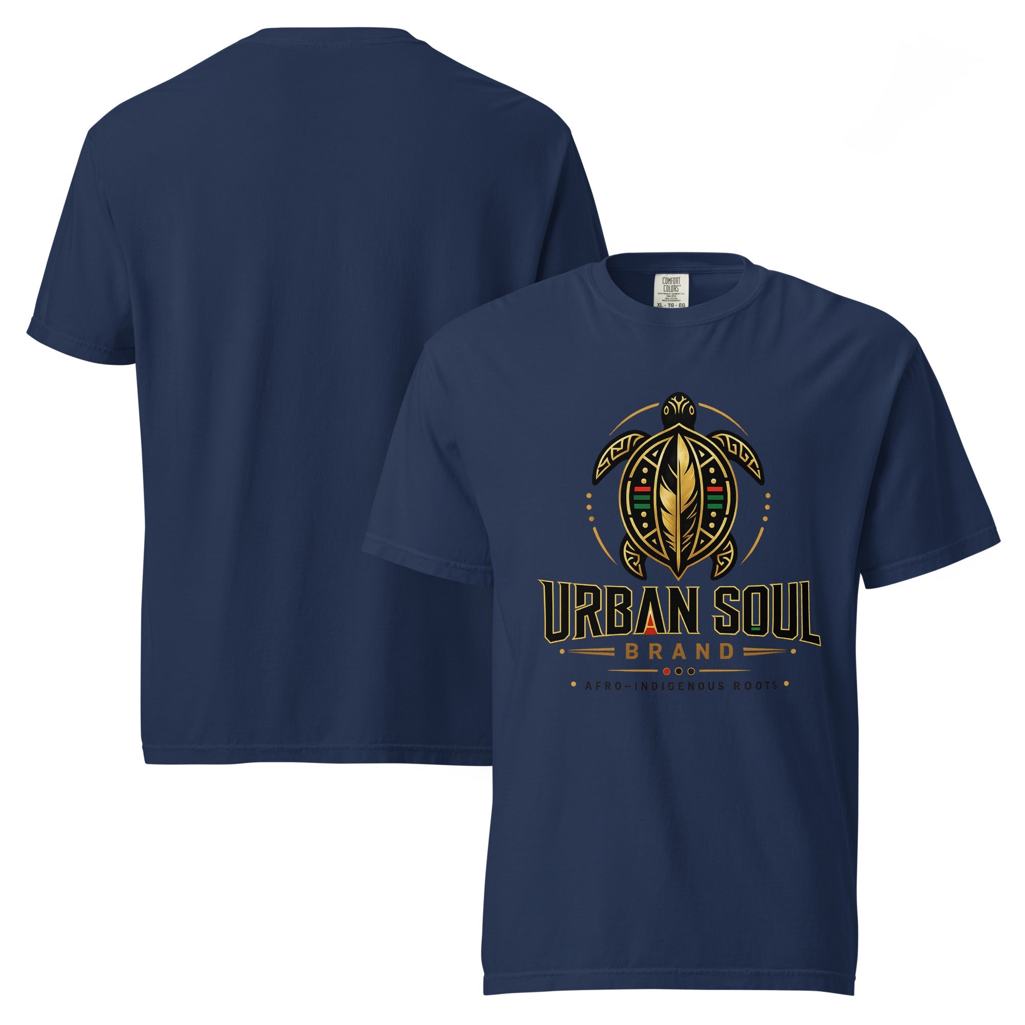 Urban Soul Heritage Tee Premium Afro-Indigenous Streetwear
