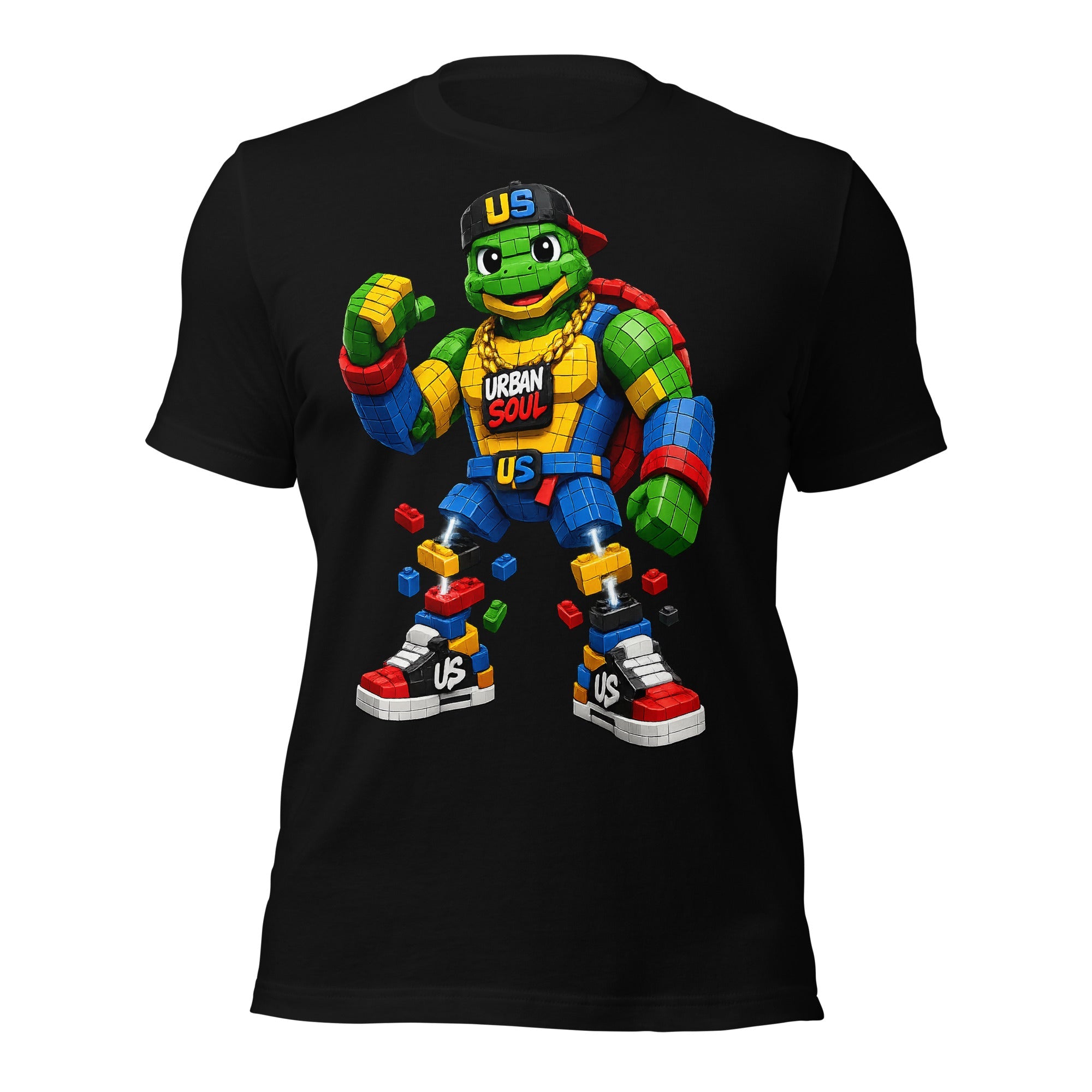 Urban Soul Brand – Block Turtle Streetwear Tee