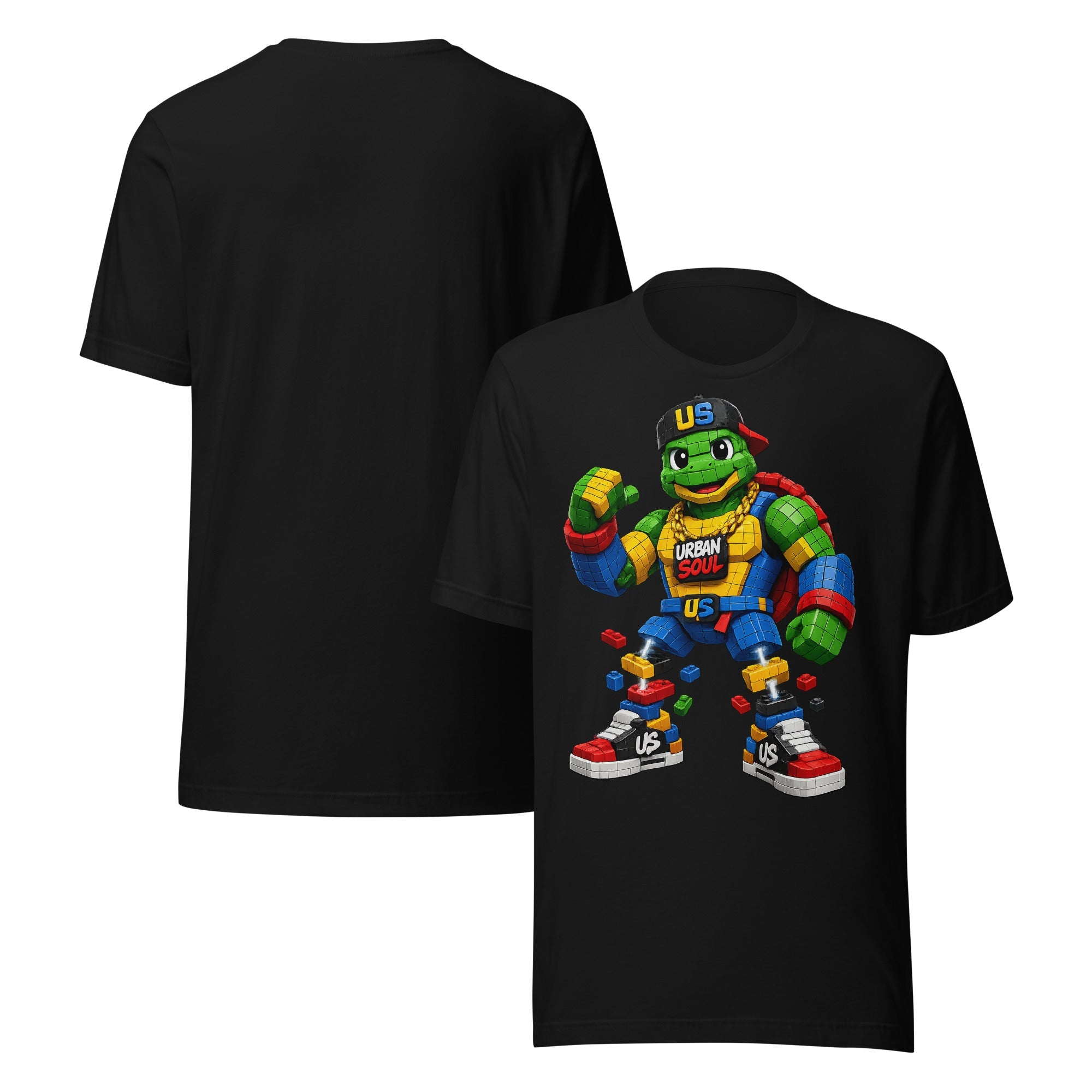 Urban Soul Brand – Block Turtle Streetwear Tee