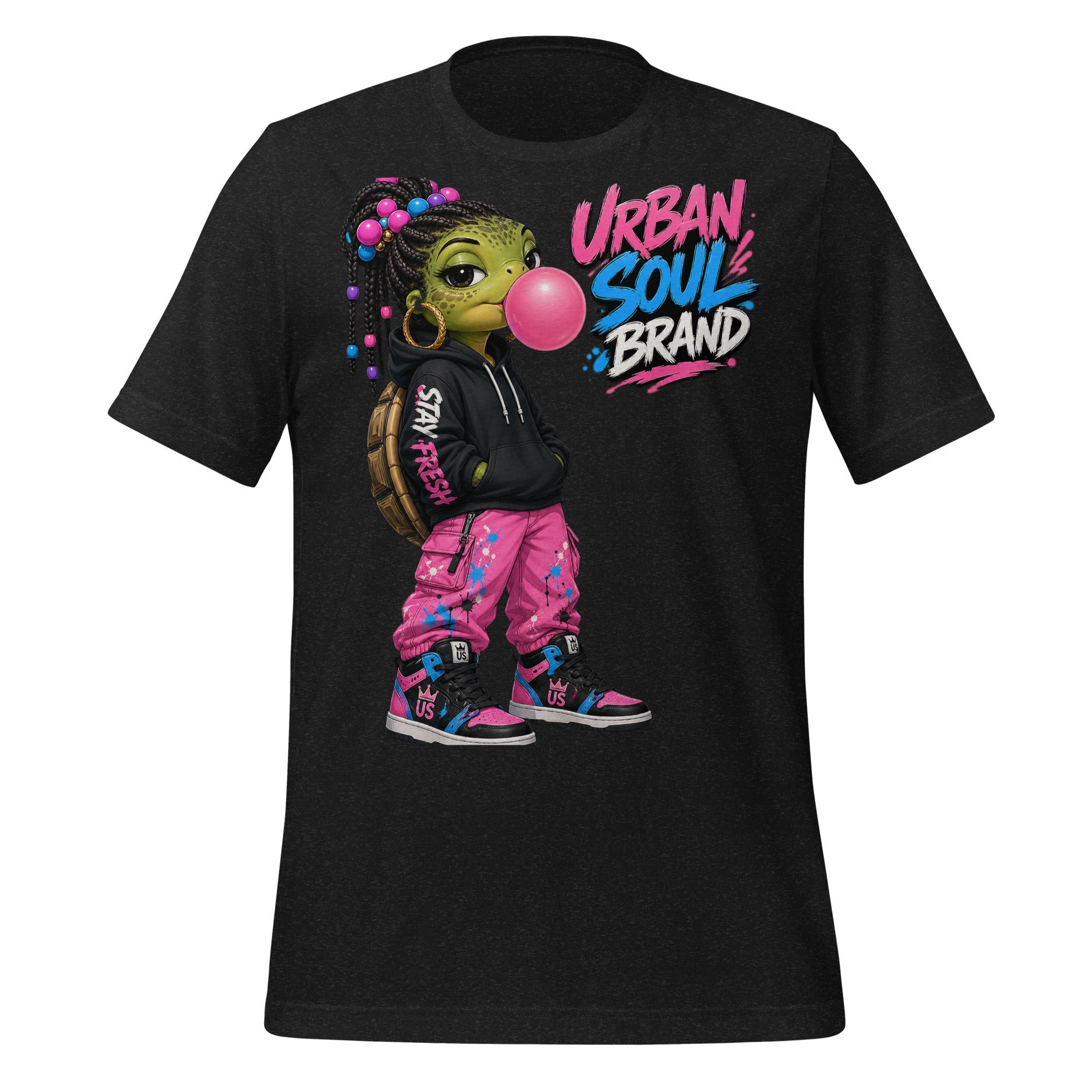 Urban Soul Stay Fresh Turtle Women T-Shirt
